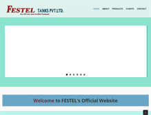 Tablet Screenshot of festelproducts.com